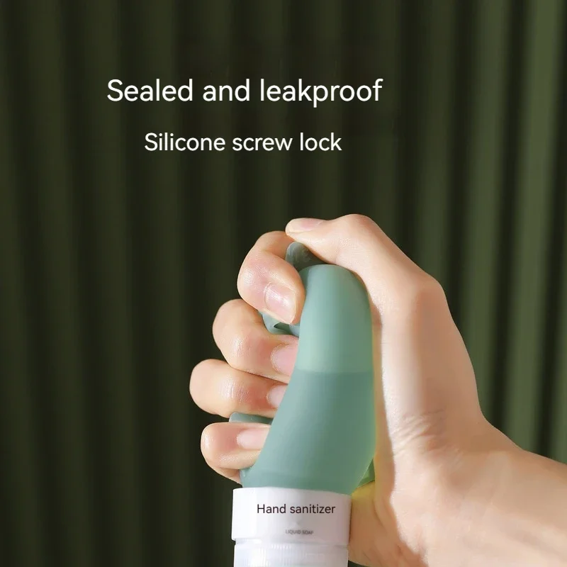 Прочный цветной раздельный флакон многоразовый контейнер для геля душа и