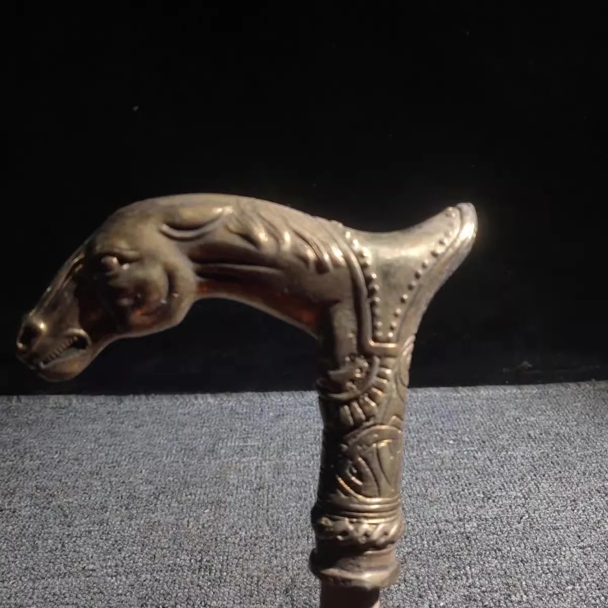 

Статуэтка трость каноэ голова лошади