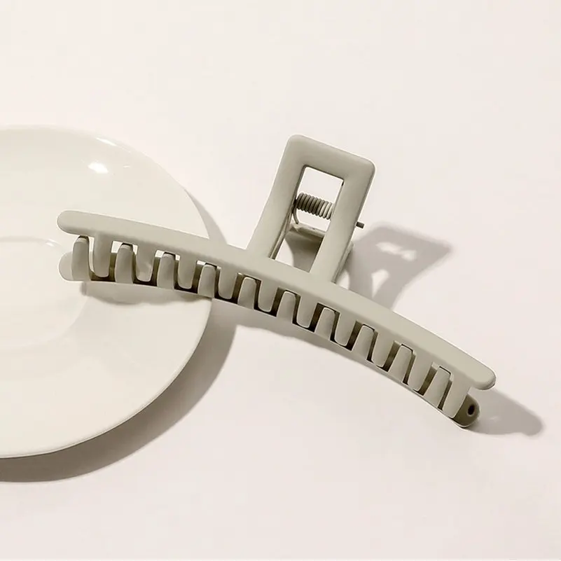 Заколка-краб женская для конского хвоста винтажный большой зажим волос