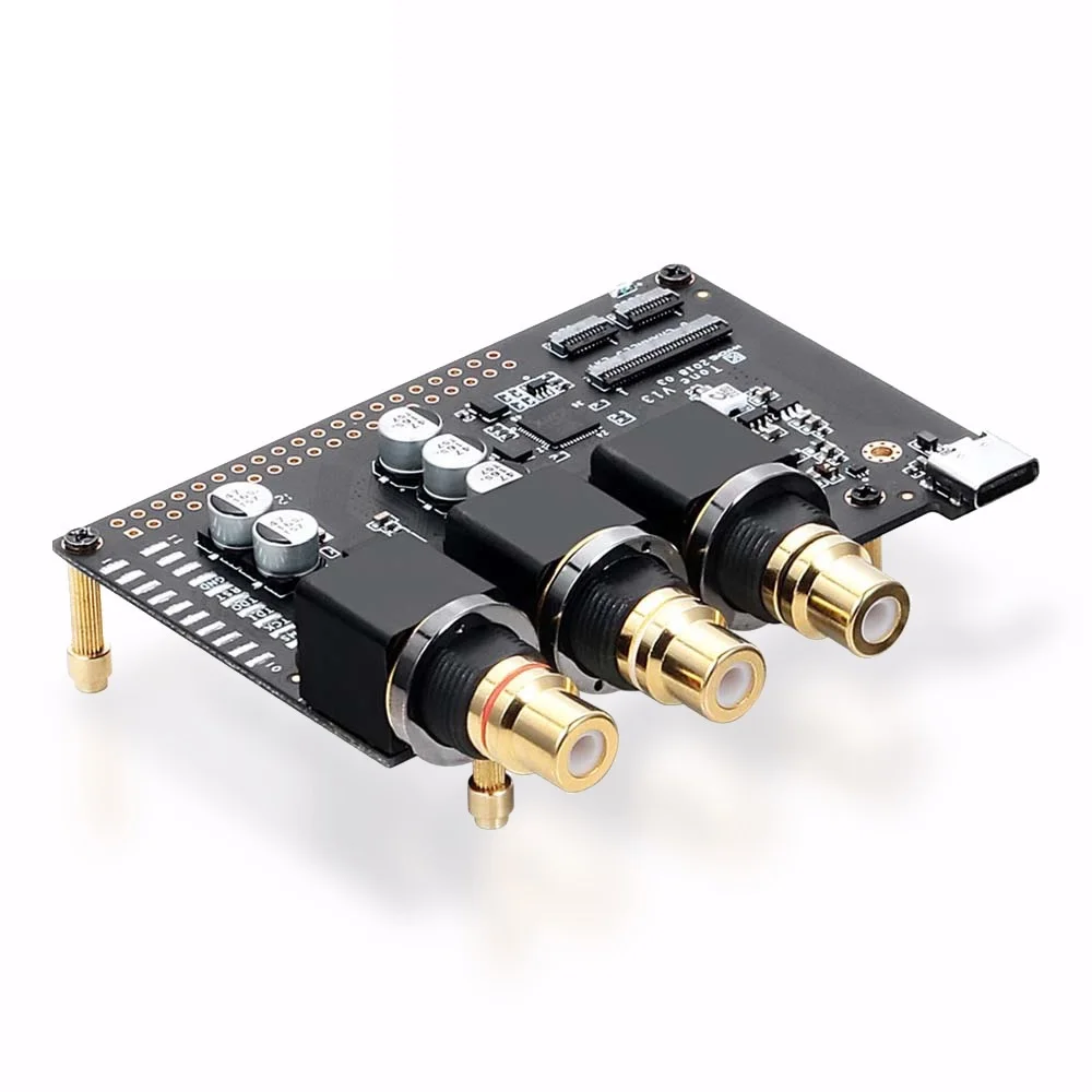 

2022 Tone Board and Case Hi-Res Audio USB DAC Based in Chip 32-bit ES9038Q2M XMOS XU208 External Sound Card with S/PDIF input