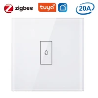 tuya zigbee smart high power switch relay 20a 4400w circuit breaker for boiler electric water heater app remote control schedule