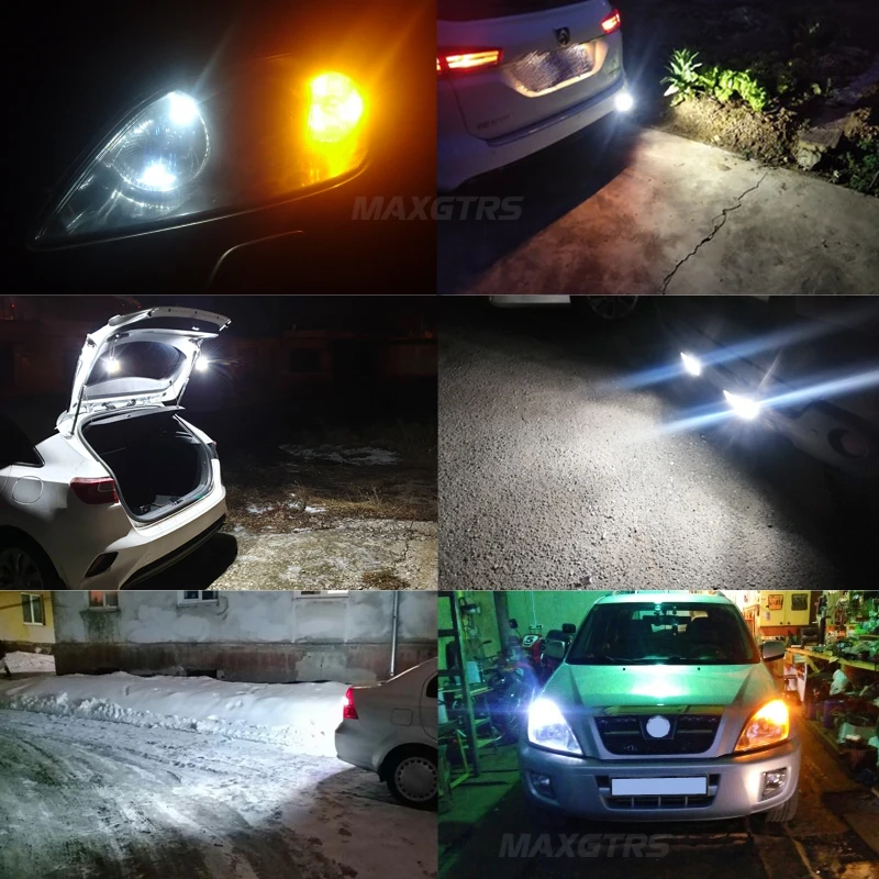 2 шт. T15 921 W16W WY16W супер яркий светодиодный авто светодиодные задние тормоза