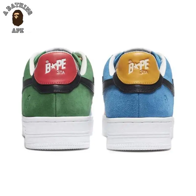 A Bathing Ape Sport Bapesta Platform AF Retro Gym Air Sneakers Men Women BapeGoose Sta Skateboard Trekking Walk Shoes 36-45
