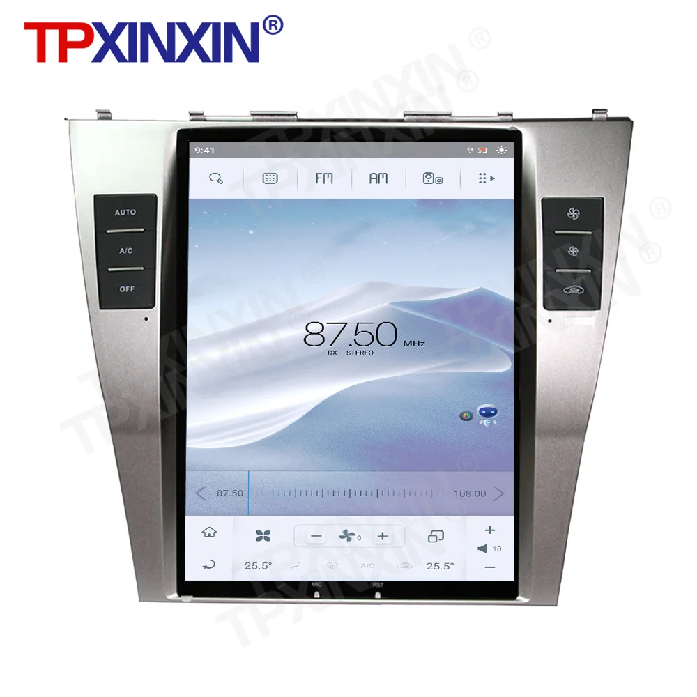 

8+128G Android 11 Tesla Radio Vertical Screen For Toyota Camry Aurion 2006-2011 Multimedia Player Car GPS Navigation Auto Stereo