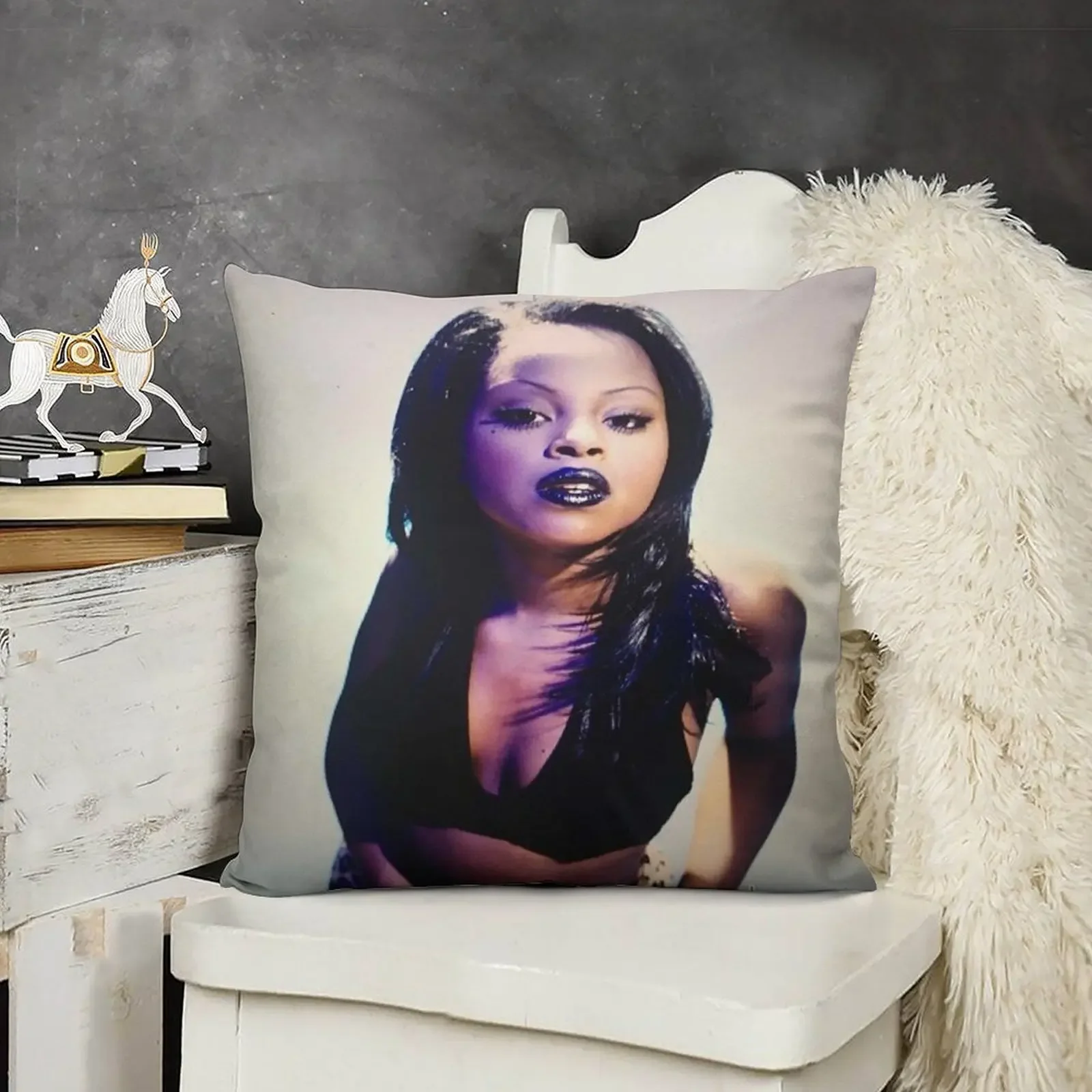 Foxy Brown --- черная рубашка подушка декоративная рождественские украшения для дома