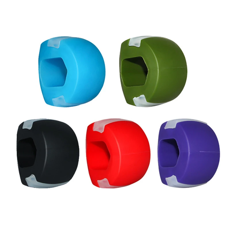 

Jaw Trainer Silicone Masseter Muscle Ball Facial Trainer Fitness Ball Face Jaw Line Chewer Face Slimming Training Equipment