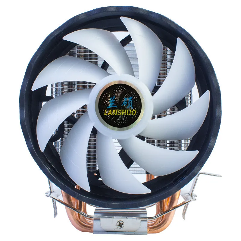 Радиатор для процессора из чистой меди тихий вентилятор ШИМ RGB общий LGA 775 1150 1155 1356