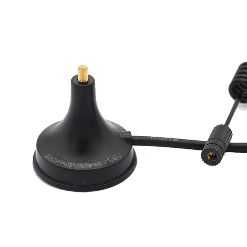 Dual band 2.4g 5.8g spring whip magnetic antennna mount 3meter cable SMA male indoor 5G wifi router signal receiving aerial