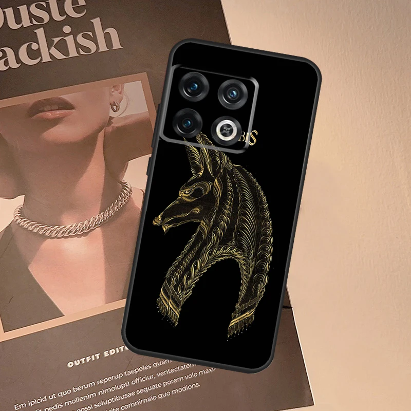 Чехол Anubis с изображением древнего египетского Бога для OnePlus Nord 3 2T N10 N20 N30 CE 2 Lite 11 10 9