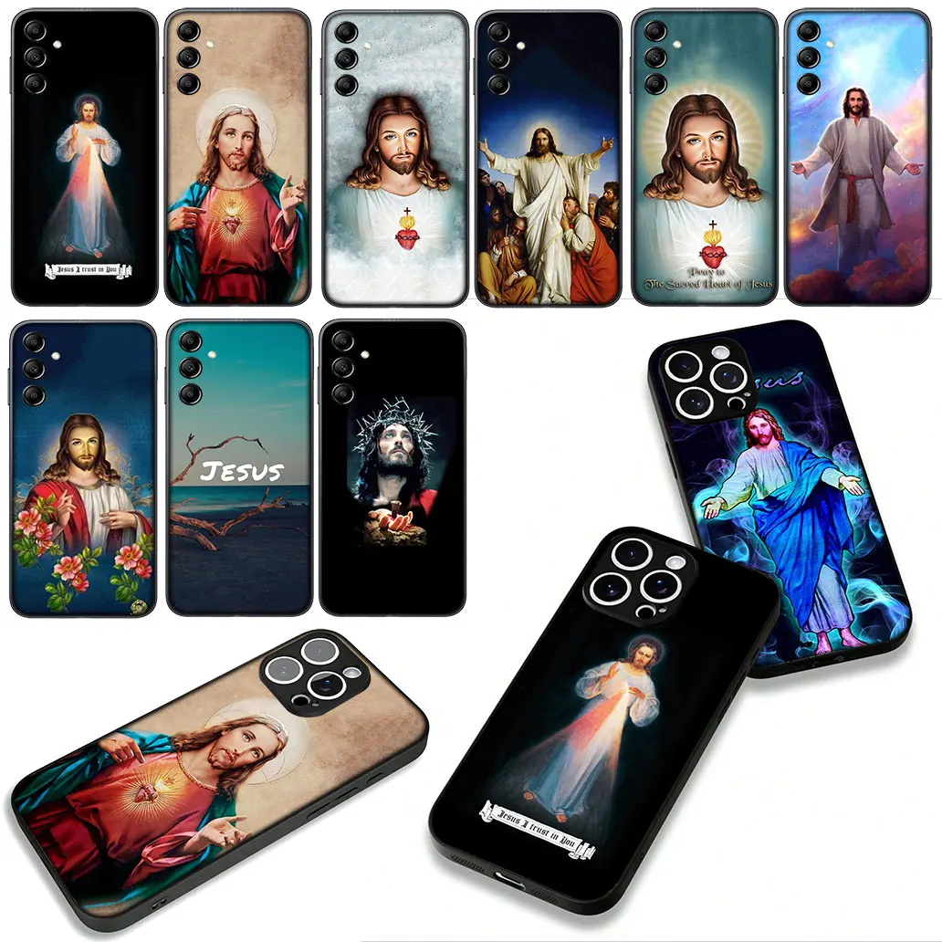 Мягкий чехол Джуда Иисуса для Apple iPhone 15 14 16 плюс 13 11 12 Pro Max X XR XS ProMax 16E телефона