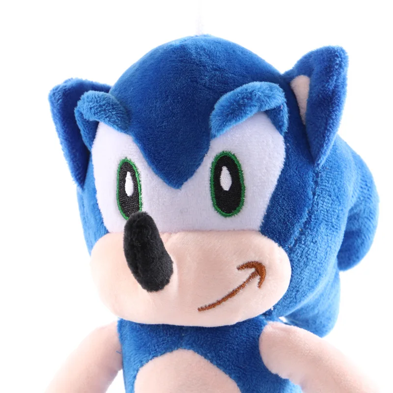 

27-30cm Blue Shadow Plush Doll Cartoon PP Cotton Black yellow pink Shadow Hedgehog Soft Stuffed pendant Toy Kids home decor