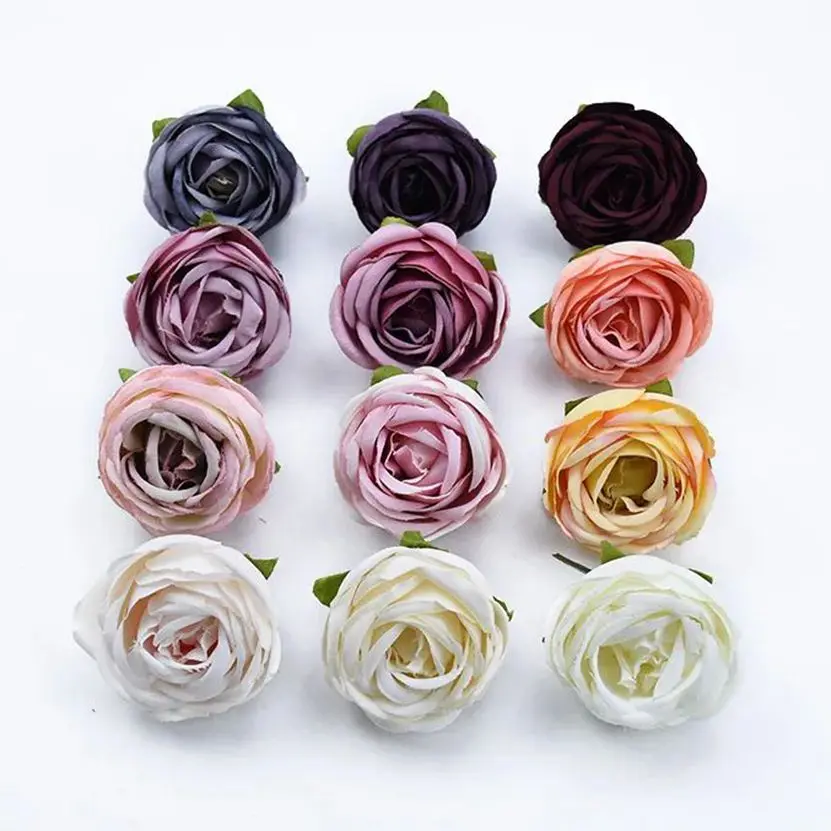 Искусственные цветы шелковые 50/100 шт