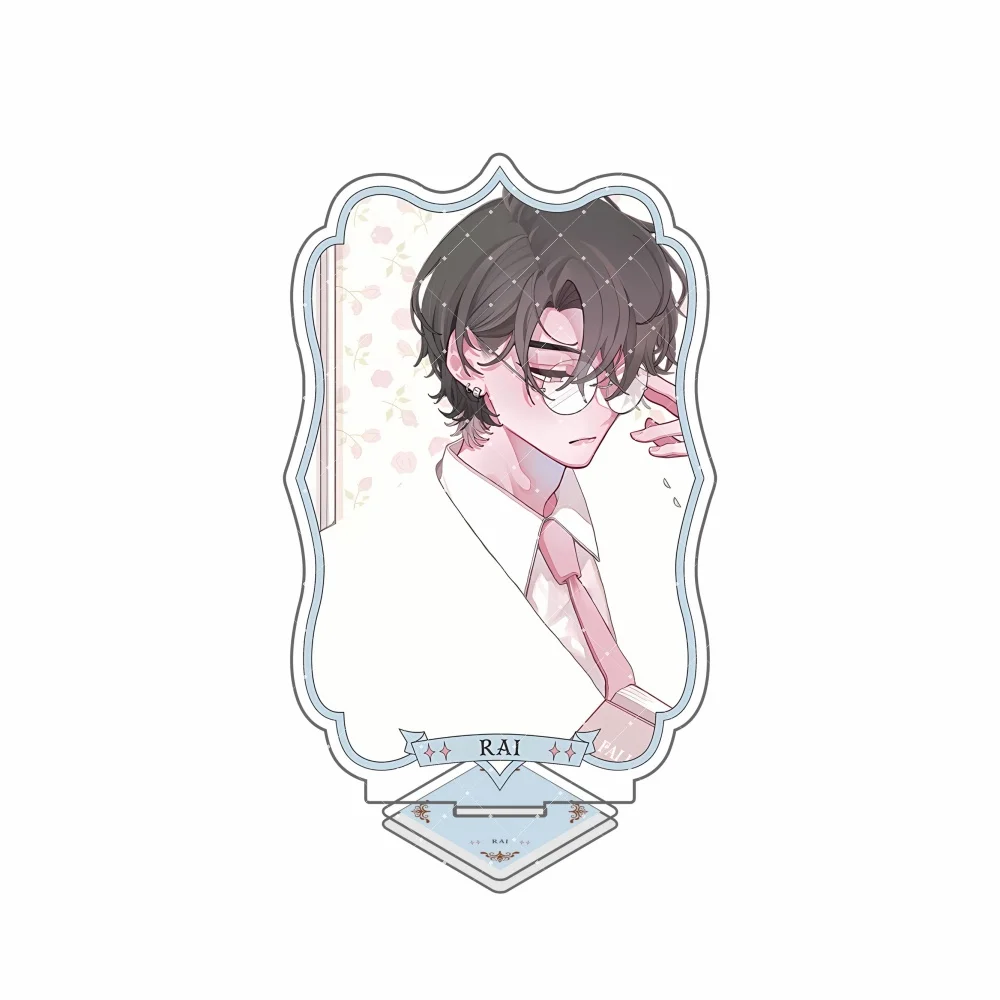Фото Манга Shoujo: Fall in Love You - False Angels. Акриловая подставка-брелок с Ниномаэ Токи и Отоги, 15 см. Подарки для фанатов. №5