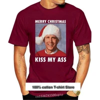camiseta de feliz navidad para hombre y mujer camiseta con mensaje de kiss my ass camiseta de rick swold