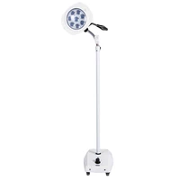 stomatology auxiliary lighting in operating room 25w 10000lux with foot switch led medical examination light