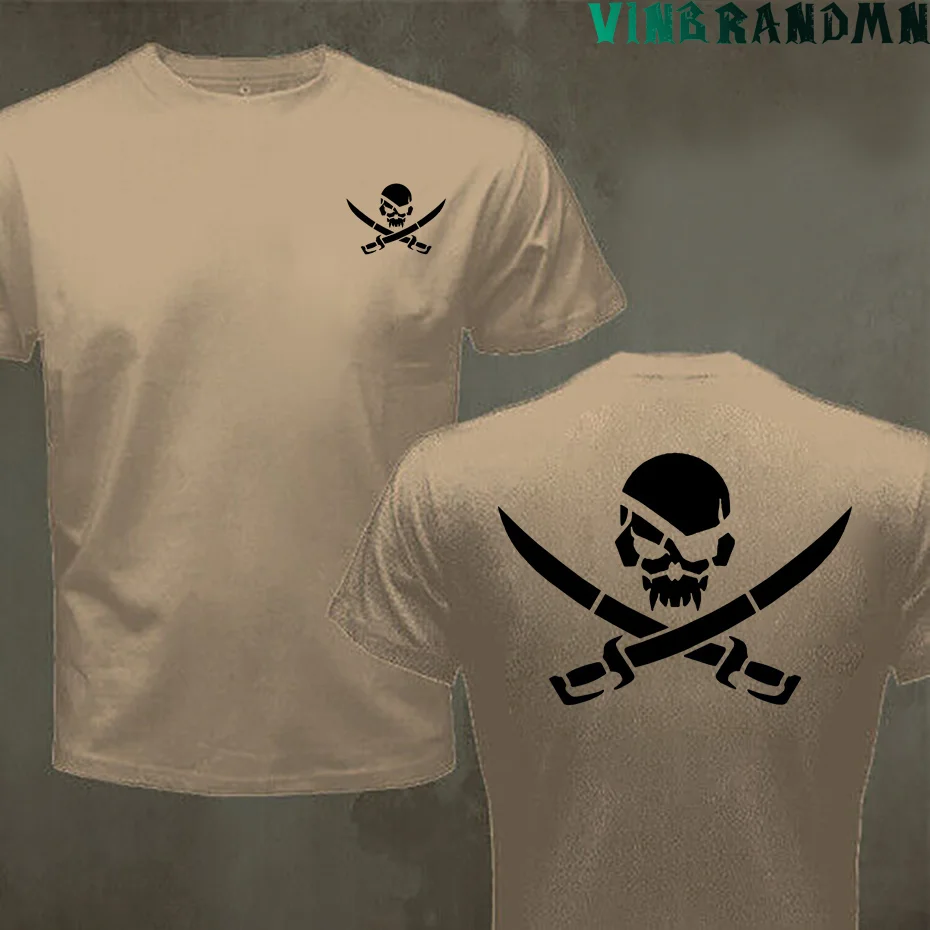 Fashion Pirate Skull Logo Print Funny T Shirt Man Women Cotton T-Shirt Hip Hop Loose Tee Clothes Casual Clothing Tops Streetwear