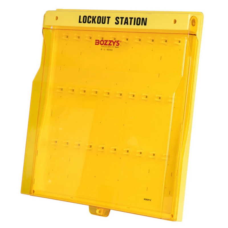 Прозрачный настенный стенд для образцов покраски ногтей Закрытая