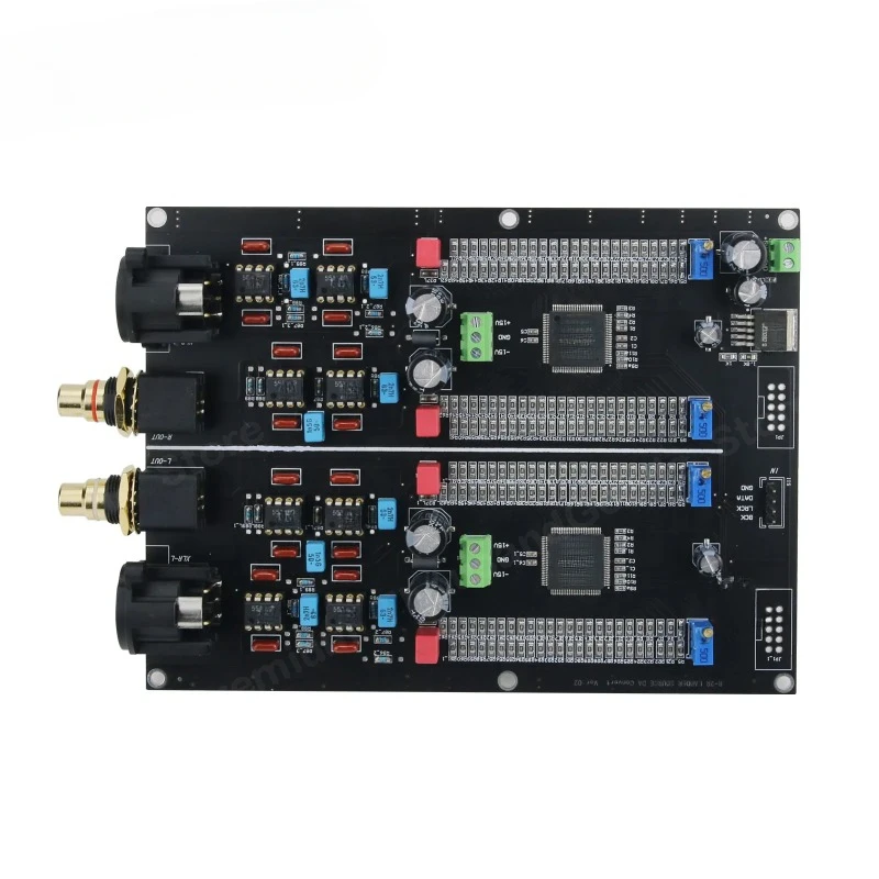 XY-R2R-XLR-V2 Плата сетевого декодера ЦАП 24 бит 384 кГц PCM NOS R2R Высокоточное