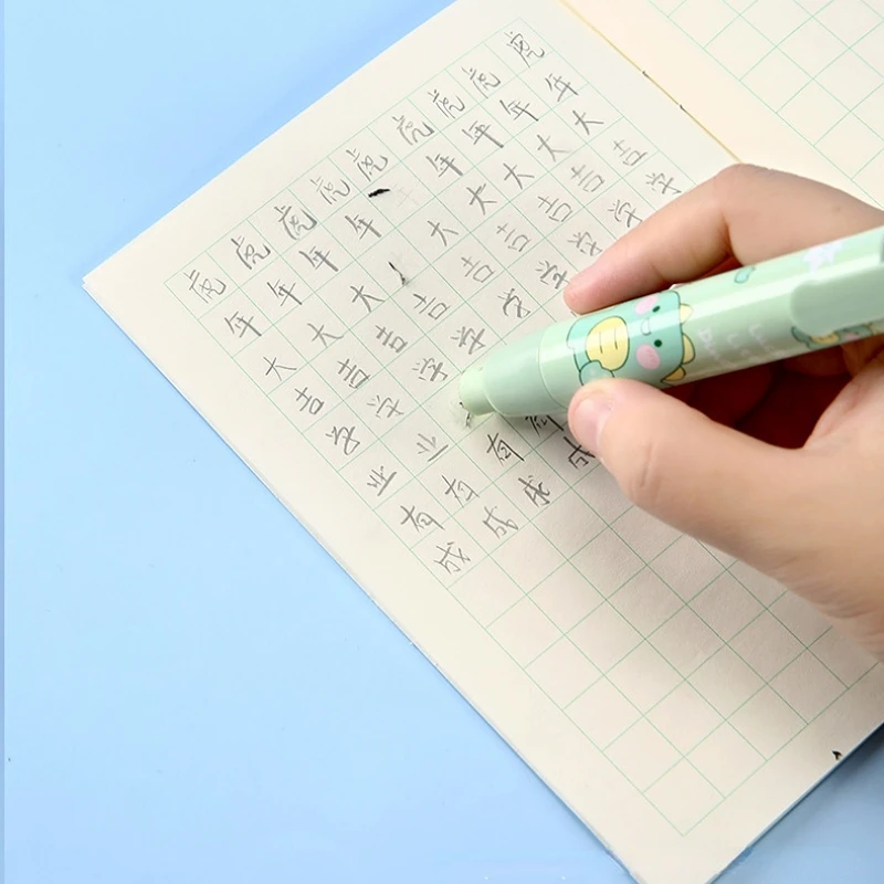 

1Pcs Retractable Eraser Pencil Rubber Soft Refill Core for Kids Art Writing Erasers Pen Office Correction Supplies Stationery