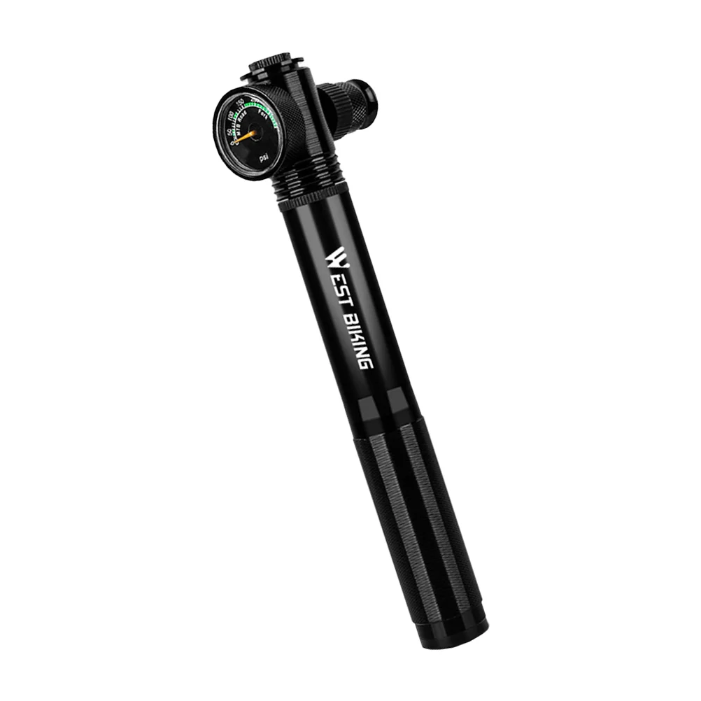 

1pc Bike Air Pump Durable Bike Inflator Portable Bike Air Pump Bike Accessory