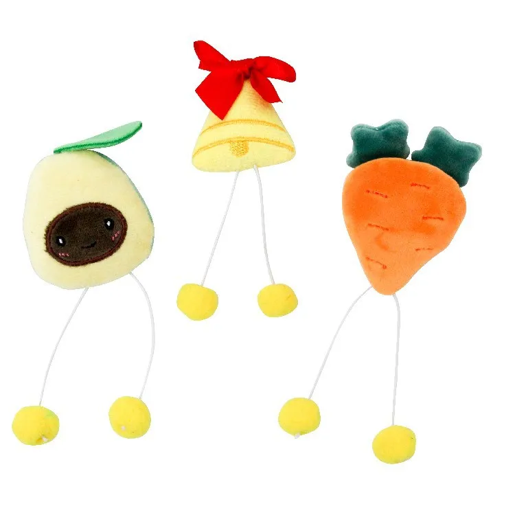 Новая плюшевая кукла в форме авокадо кошка трава колокольчик игрушка содержащая