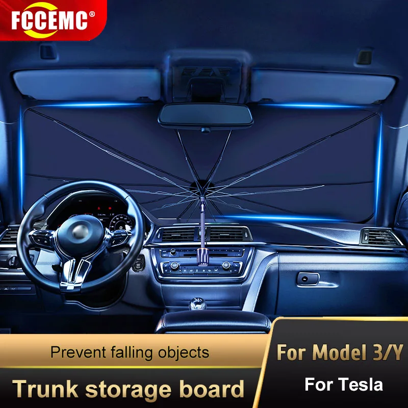 

Sunshade for Tesla Model 3 2022 Accessories Car Side Window Sun Shade Privacy Skylight Blind Shading Net Front Rear Windshield