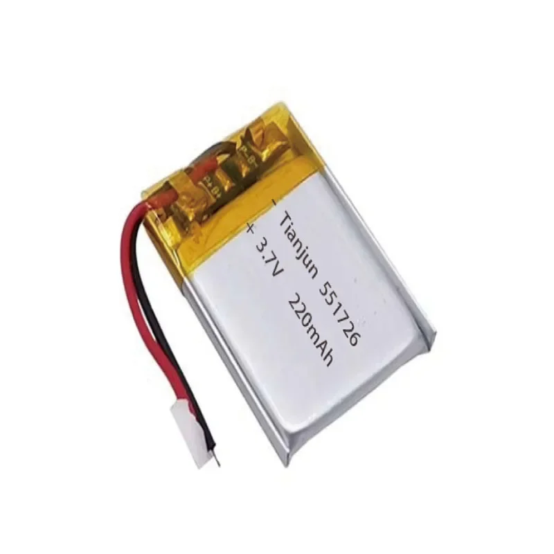 

Перезаряжаемые литий-ионные аккумуляторные элементы Banggood 3,7 в 200 мАч 551726 литий-полимерный аккумулятор для Bluetooth динамика MP3 MP4 батареи