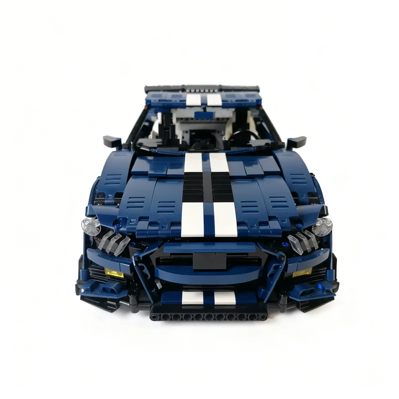 Фото 2170 деталей MOC Ford Mustang Shelby GT500: Конструктор, Развивающая игрушка, Новогодний подарок, Креативная идея, Обучающий конструктор для детей №3