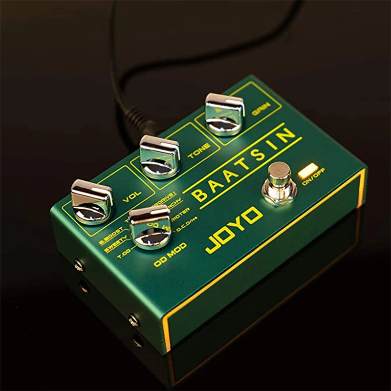 JOYO Baatsin R-11 R Series Pure Analog Circuit Overdrive & Distortion Pedal with 8 Classic OD/DS Sounds Multi Effects |