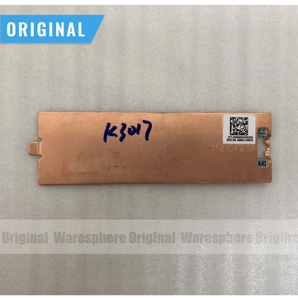 

Новый оригинальный SSD1 PCIE NVME охлаждающий кронштейн Caddy Рамка для HP ZBook Fury 15 G7 ET2WW000E00