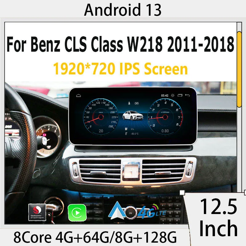 Автомобильный видеоплеер по заводской цене GPS-навигатор для Mercedes Benz CLS Class W218 Qualcomm