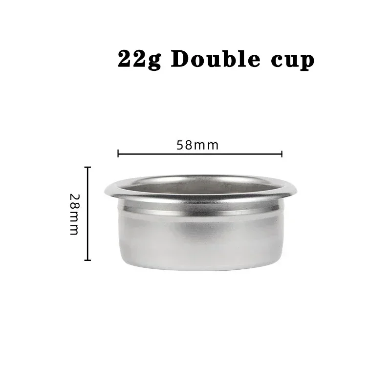 

Корзина для фильтра эспрессо из нержавеющей стали 58 мм