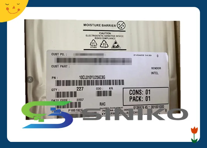 

10CL010YU256C8G для Intel Chip, новая и оригинальная фотография оптом