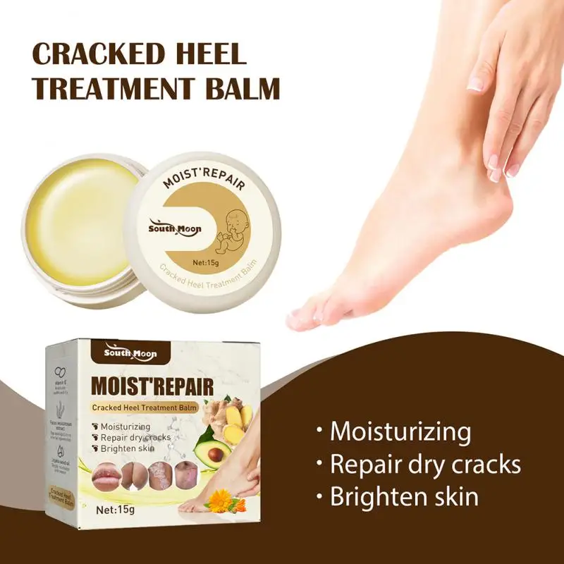 

South Moon Cracked Heel Care Cream Foot Moisturizing Anti Dry Cracking Peeling And Cracking Repair Foot Cream Foot Care Tool