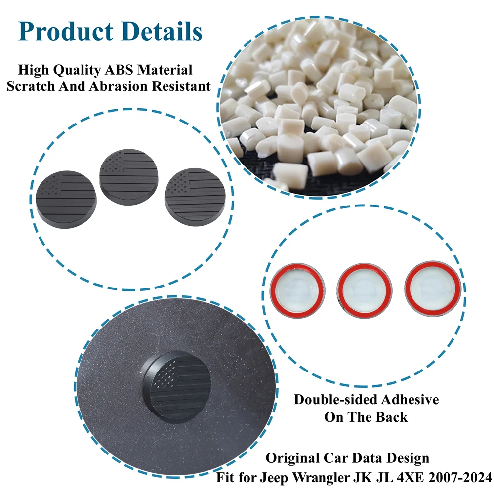 Дверной ключ для Jeep Wrangler JK JL Gladiator JT 2007-2024