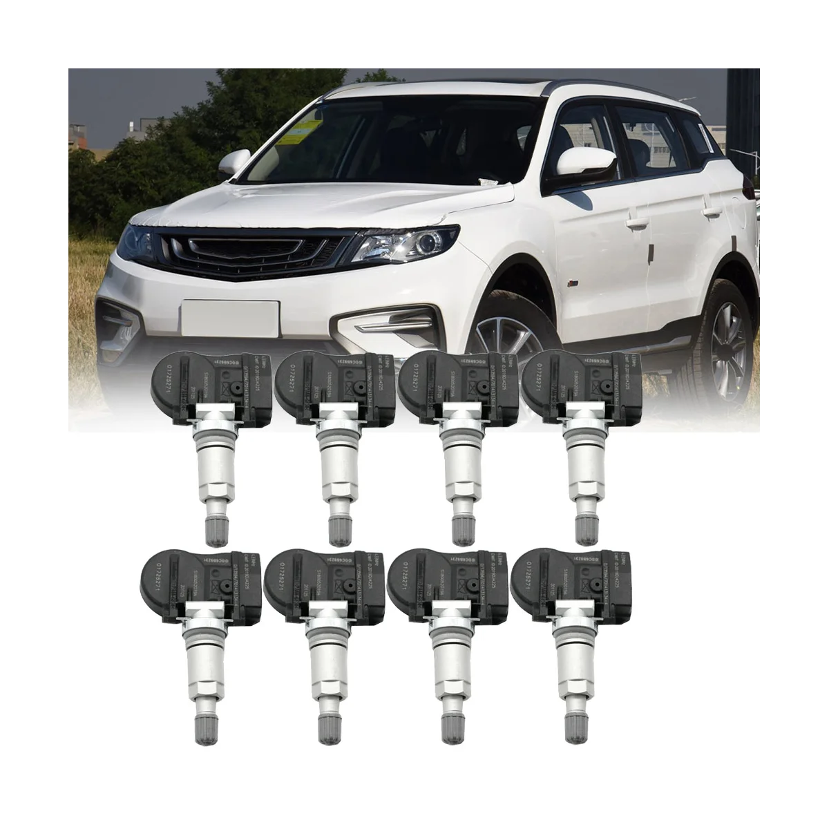8 шт. 01725271 TPMS датчик для Geely X7 Sport 2020 433 МГц давления в шинах Система мониторинга