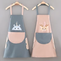 waterproof and oil proof sleeveless womens apron kitchen men and women adult chef apron baking accessories