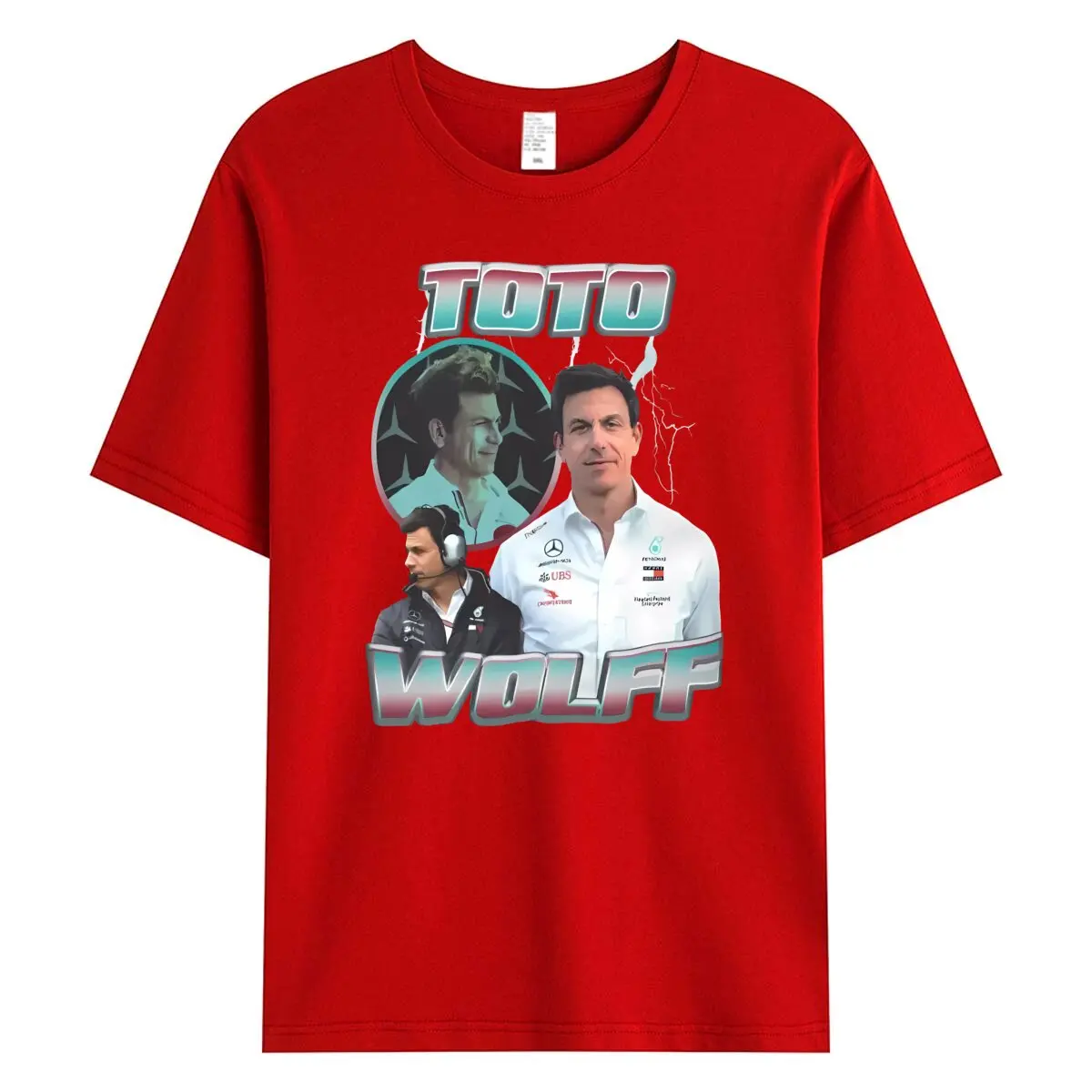 Винтажные ботинки Magliette Toto Wolff 80's Merch maglietta girocollo in cotone Hipster da donna uomo
