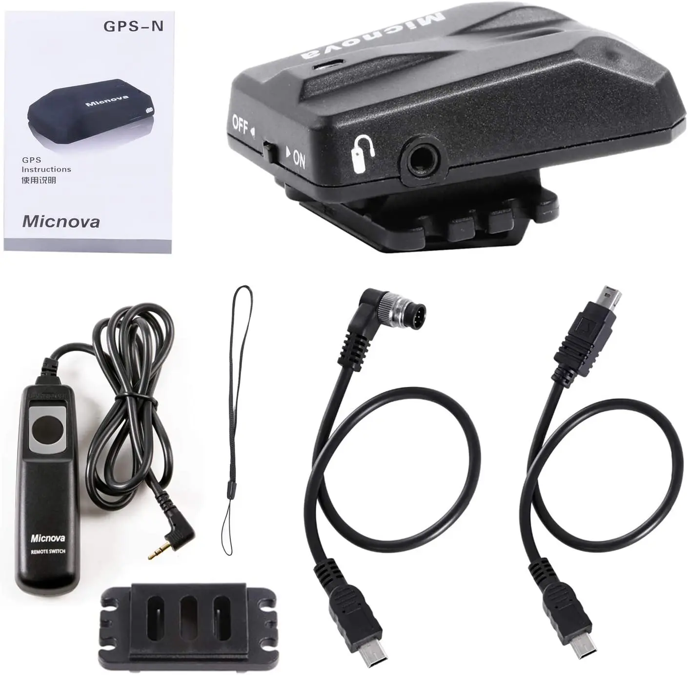 Micnova SK-GPS-N GPS Remote Controller for Nikon DSLR Record Latitude Longitude Altitude Universal Time Coordinated information