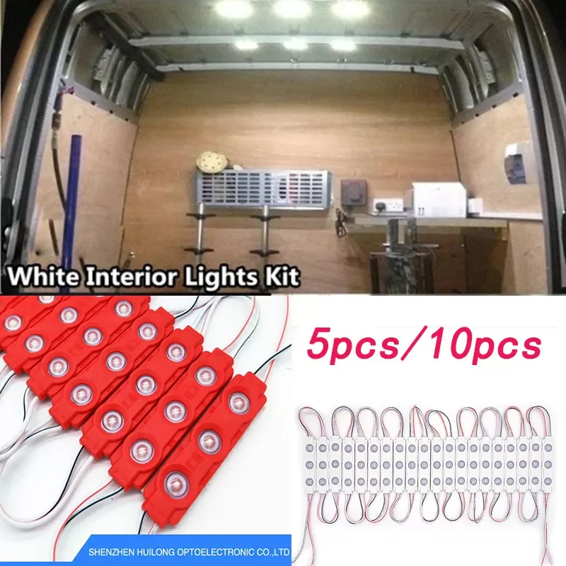

NEW2022 Led module three lamp waterproof module high quality injection mold set white light red light