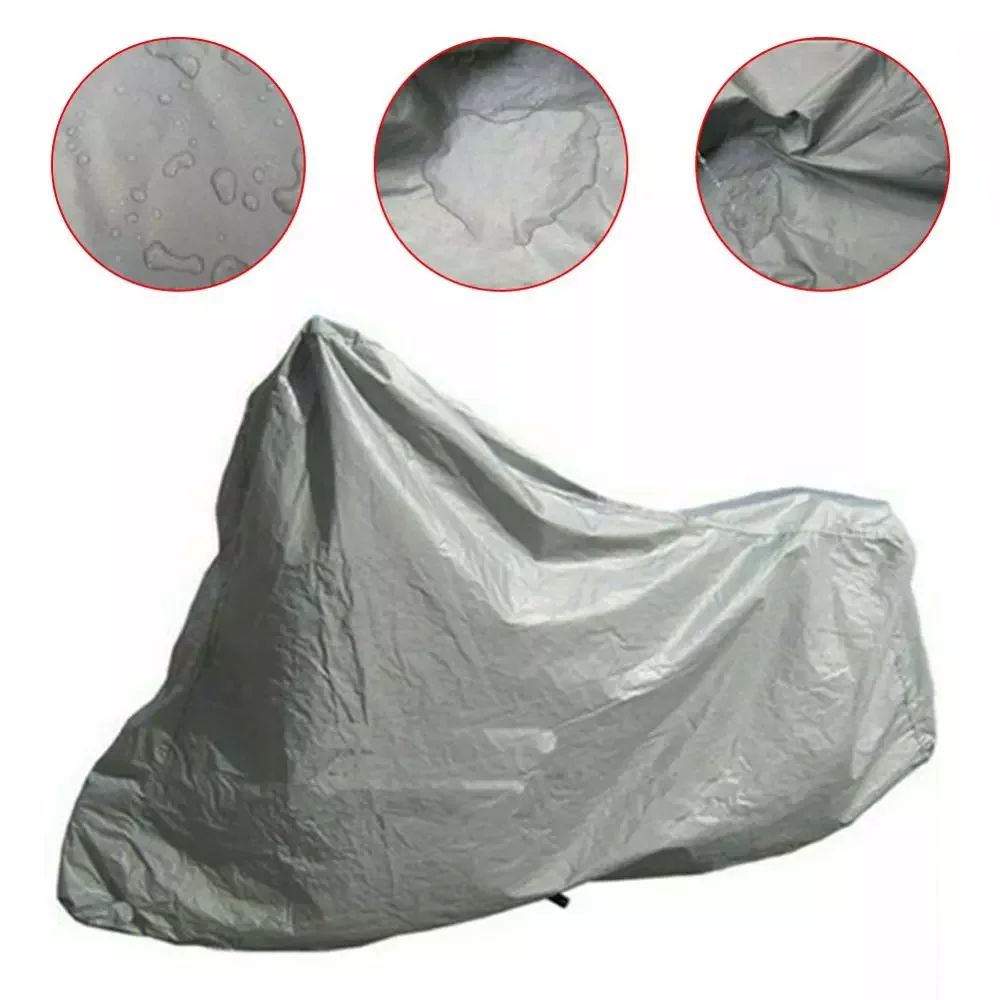 

Motorcycle Cover Bike 4 Seasons Waterproof Dustproof Protective Outdoor Indoor Moto Scooter Motorbike Rain THiN Cover