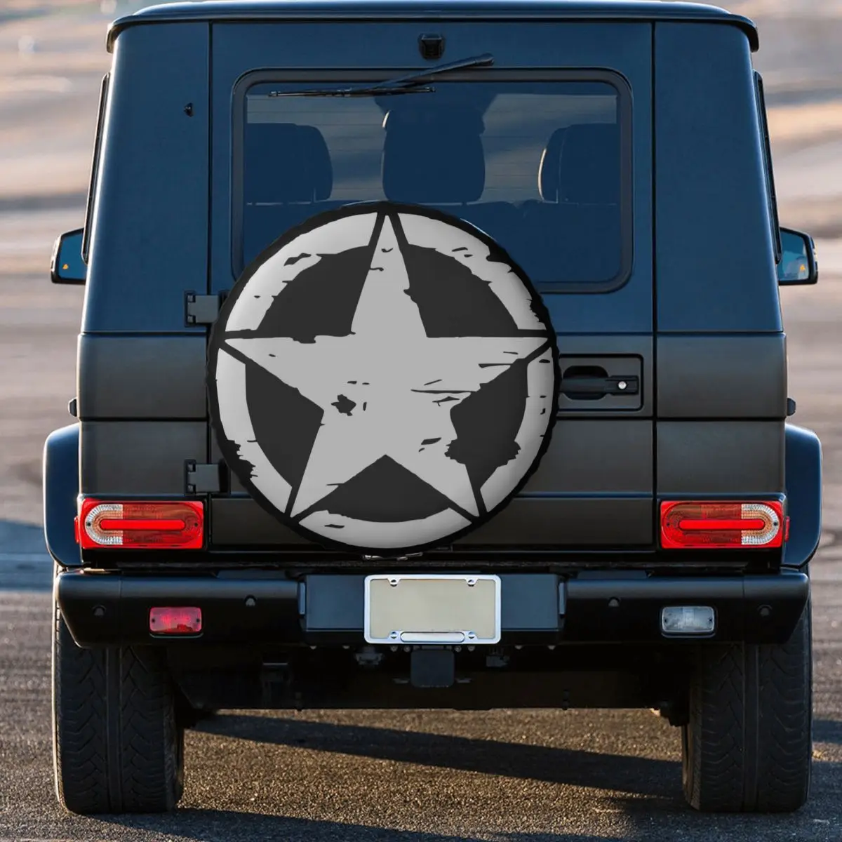 

Военная Тактическая Звездная крышка для запасных колес для Grand Cherokee, Jeep, RV, SUV, RV, Аксессуары для автомобилей 14, 15, 16, 17 дюймов