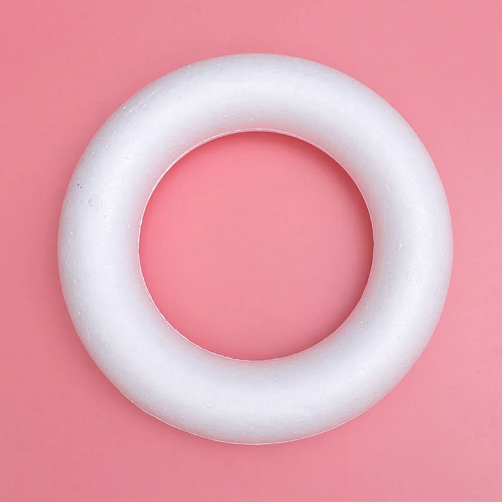 

Foams Project Painting Foam Crafts DIY Wreath Foam Ring Blank Foam Ring Circle Foam Craft