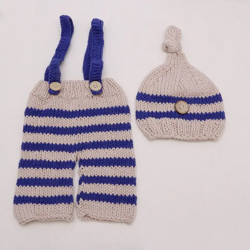 

Newborn Baby Boys Girls Cute Crochet Knit Costume Prop Outfits Photo Photography