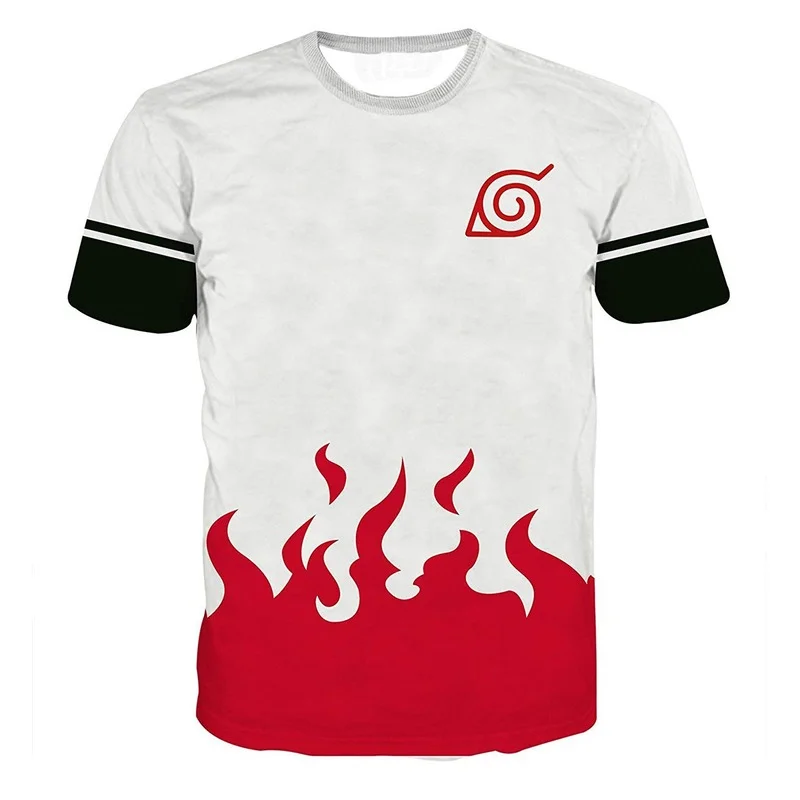 

Anime Ninja Uzumaki Uchiha Naru Summer T Shirt Tee Tops for Kids Adults Friends