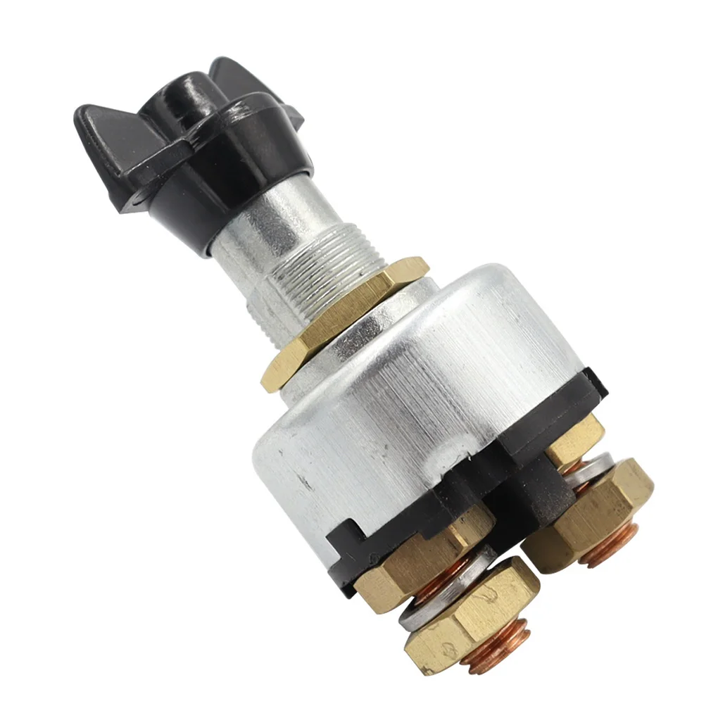 

Brass Iron Boats Battery Knob Switch Leakage Protection Anti-corrosive Modified Internal RV Vehicle Circuit Breaker