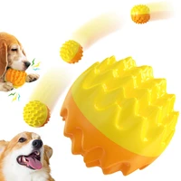 pet dog puppy squeaky chew toy sound pure natural non toxic dogs accessoires rubber outdoor play small big dog funny ball