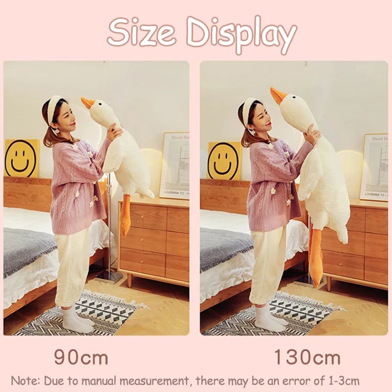 Плюшевая игрушка в виде лебедя