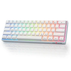 

61 keys Hot Swapped Keyboard gamer Wireless RBG Mechanical Keyboard 60 mini