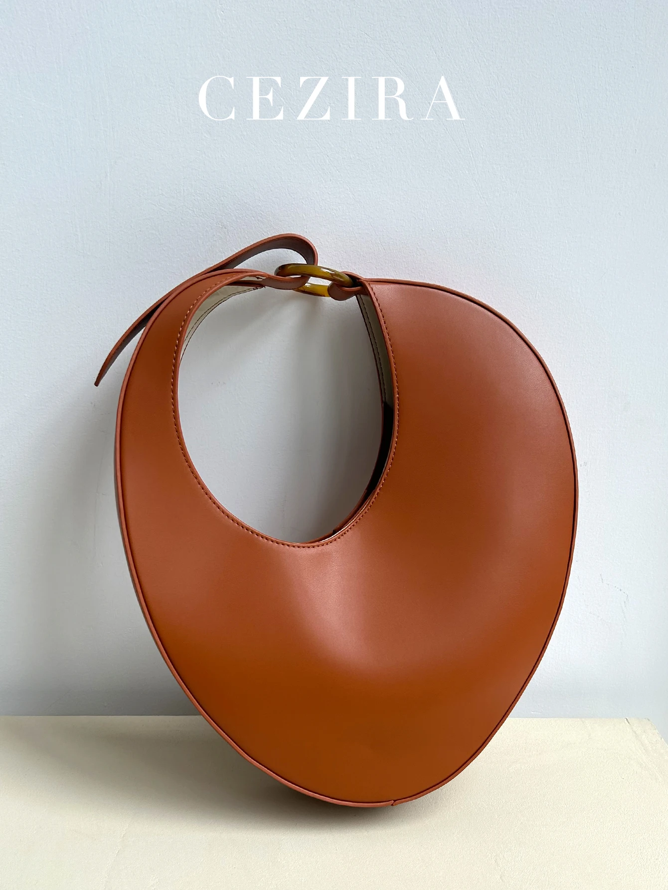 CR Niche Women Brand Design Handbag Top-handle Single Strap Shoulder Hobo Bag Luxury Irregular Shape Fashion Chic Underarm Purse